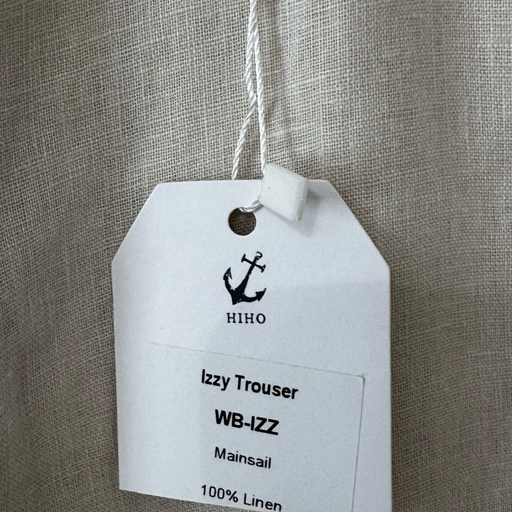 NWT HIHO Izzy Trouser Linen Pants size XS - Picture 2 of 5